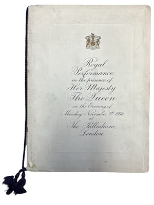 Lot 1150 - ROYAL PERFORMANCE IN THE PRESENCE OF HER...