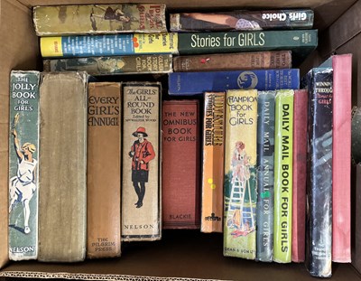Lot 938 - ONE BOX: Girls' annuals and story books