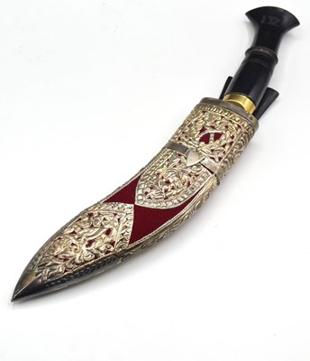 Lot 89 - 20th century, Gurkha Kothimora Kukri, with...