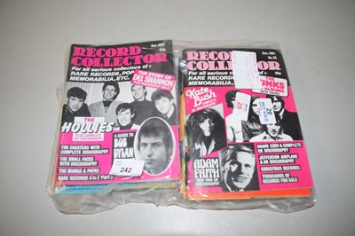 Lot 242A - COLLECTION OF 1980'S RECORD COLLECTOR MAGAZINES