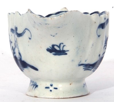 Lot 110 - Lowestoft Porcelain Butterboat c.1765