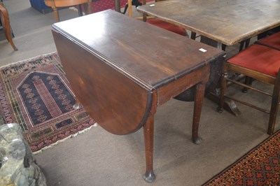 Lot 498a - A georgian mahogany pad-foot Table