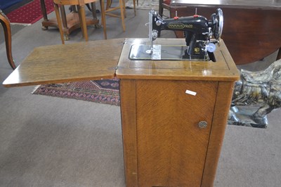Lot 497a - A vintage "Harris No 2" treadle Sewing Machine.