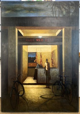 Lot 53 - Donna Mclean RA (British, contemporary), "Ruby...