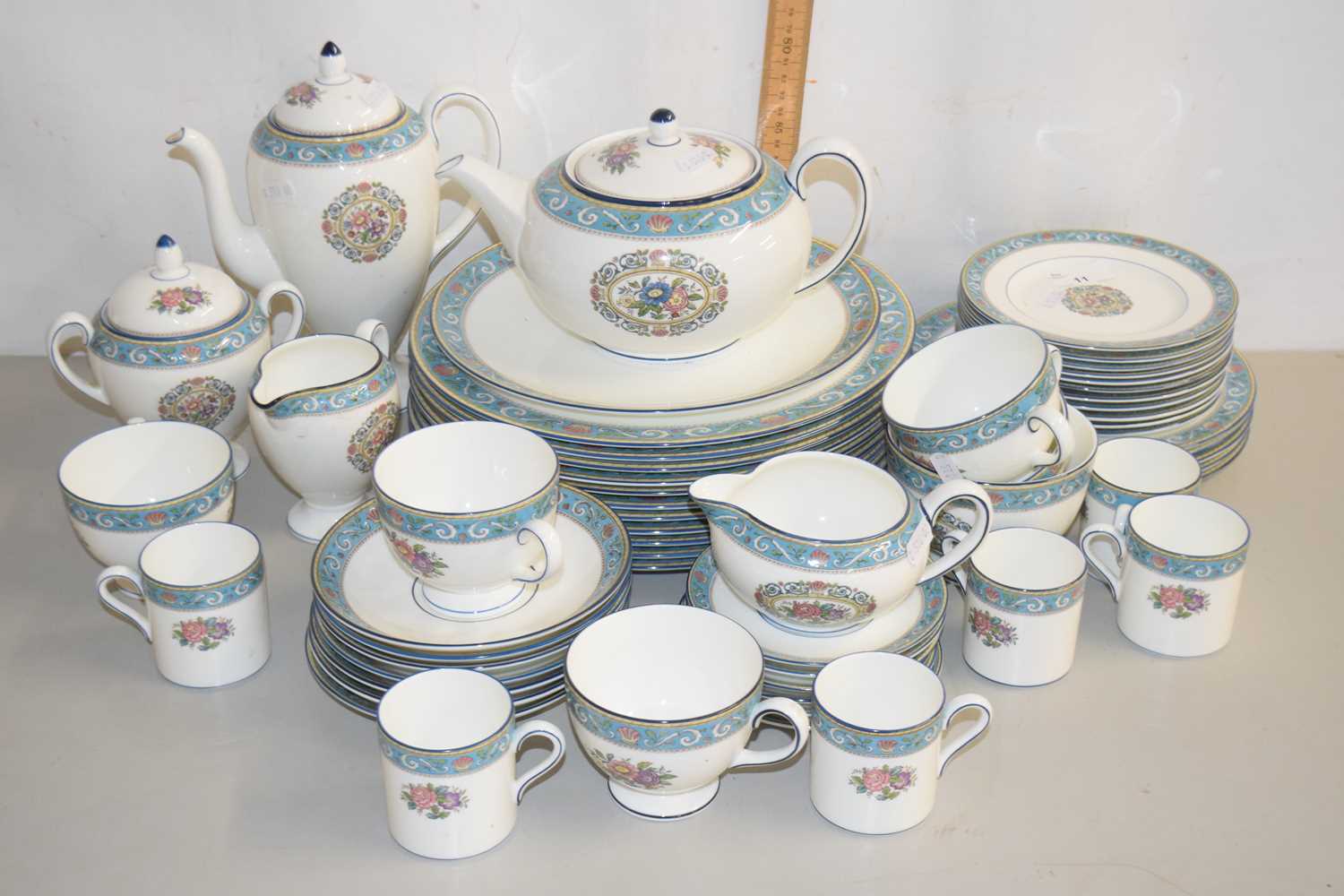 Lot 11 - A quantity of Wedgwood Runnymede tea, coffee...
