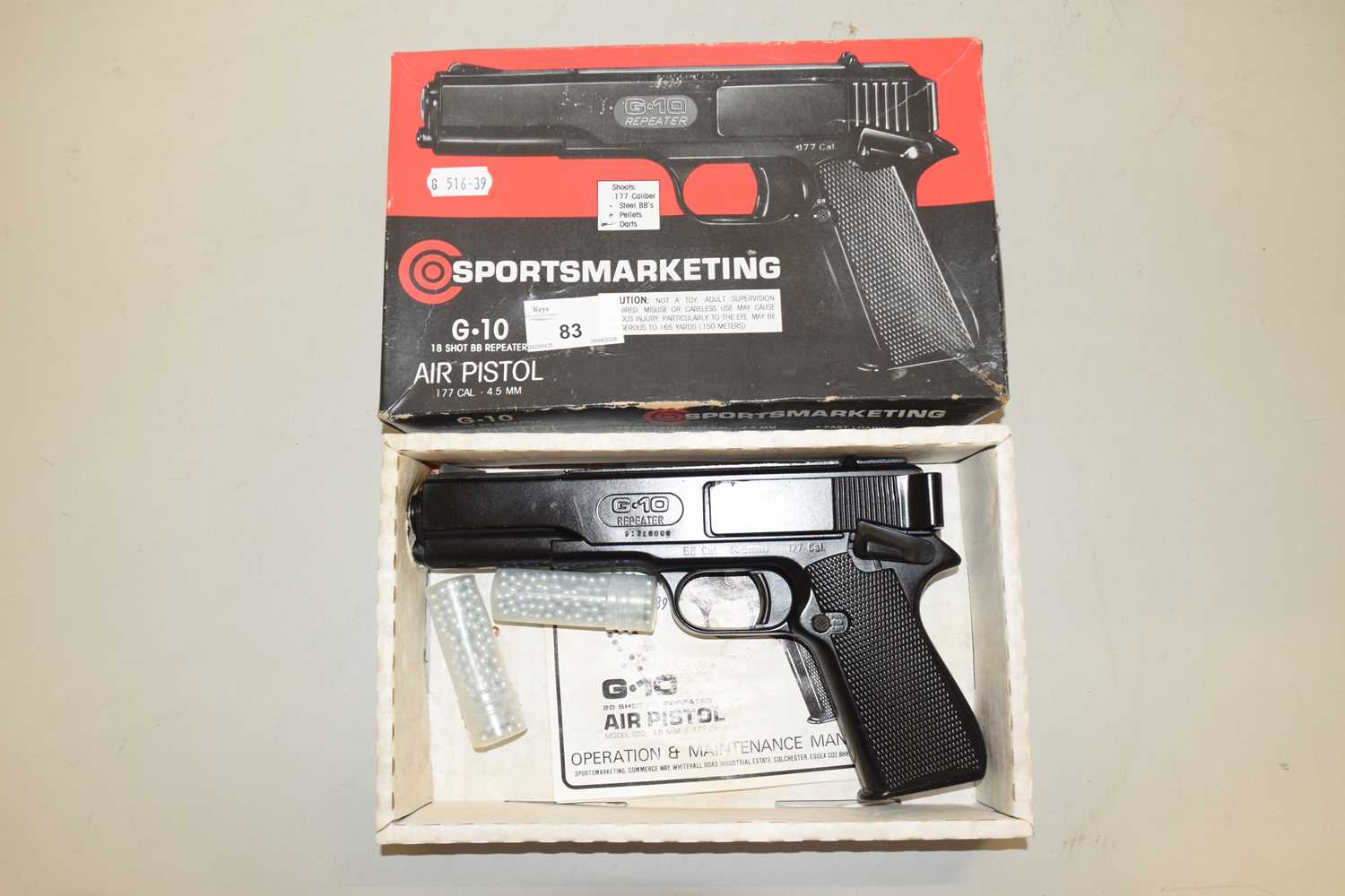 Lot 83 - A Sports Marketing E10 air pistol