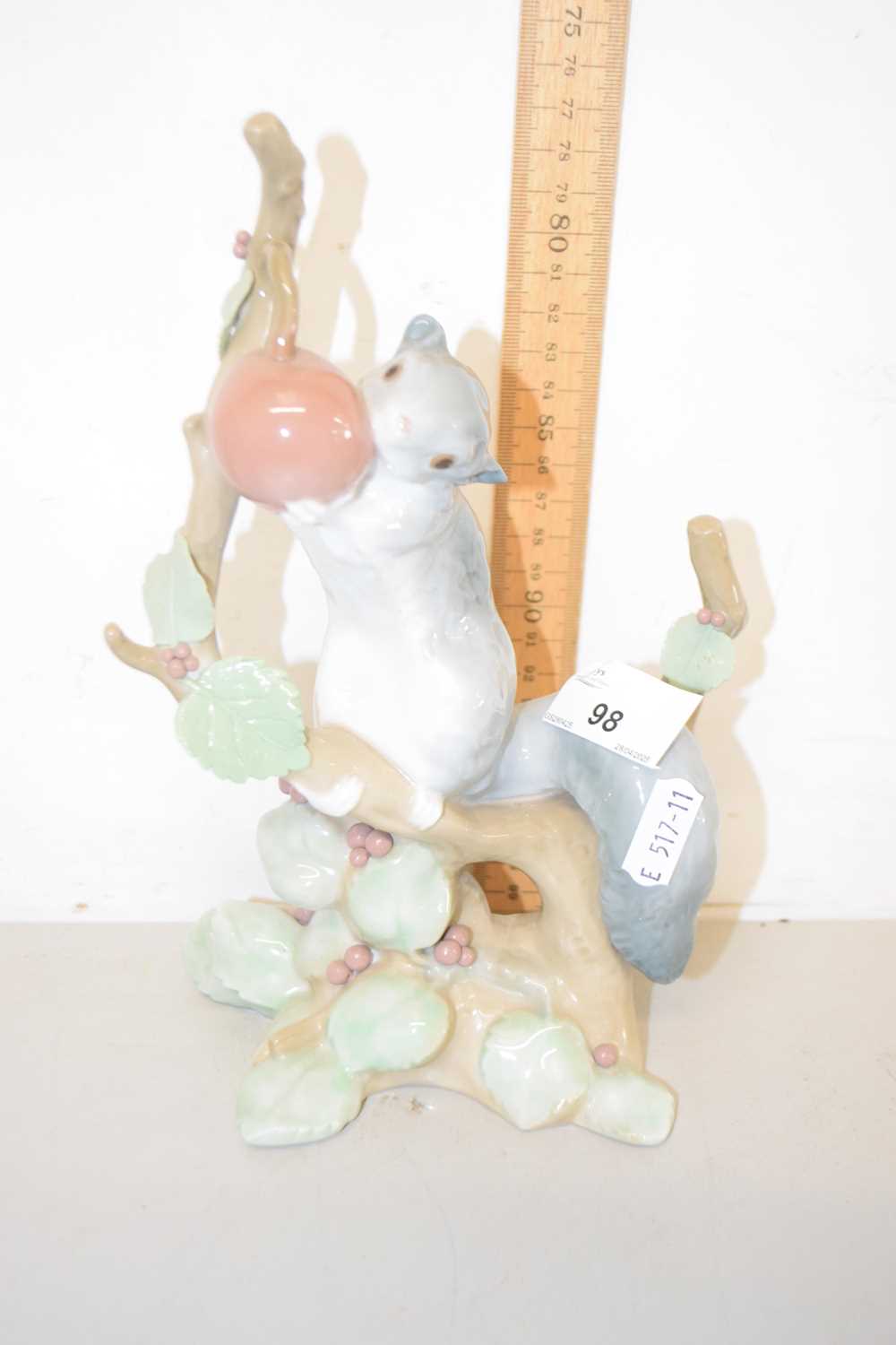 Lot 98 - A Llladro model of a Squirrel