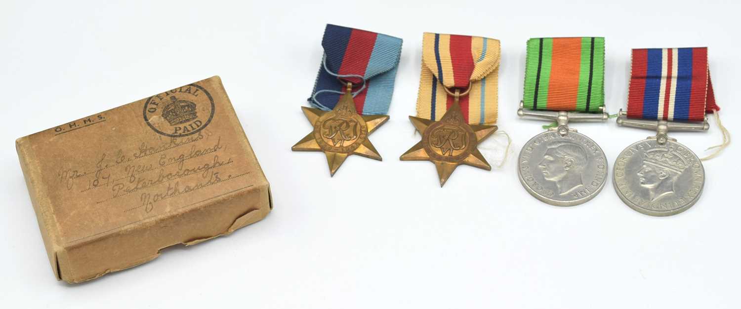 Lot 17 - Second World War campaign medals to include...
