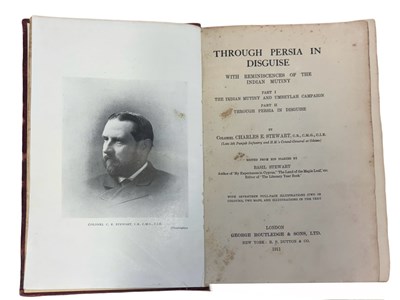 Lot 44 - COLONEL CHARLES E STEWART: THROUGH PERSIA IN...