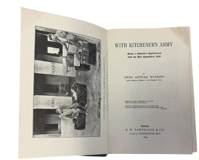 Lot 59 - OWEN S WATKINS: WITH KITCHENER'S ARMY, London,...