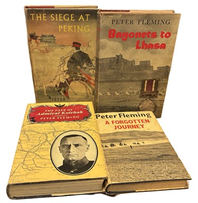 Lot 603 - PETER FLEMING: 4 Titles: A FORGOTTEN JOURNEY,...