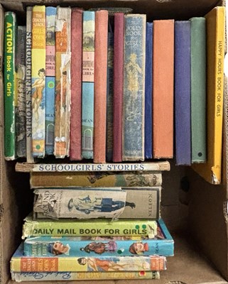 Lot 943 - ONE BOX: Various vintage girls' annuals