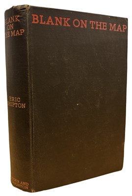 Lot 618 - ERIC SHIPTON: BLANK ON THE MAP, London, Hodder...
