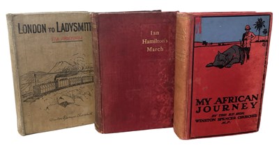 Lot 617 - WINSTON SPENCER CHURCHILL: 3 Titles: LONDON TO...