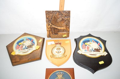 Lot 10 - A collection of modern wall plaques to include...