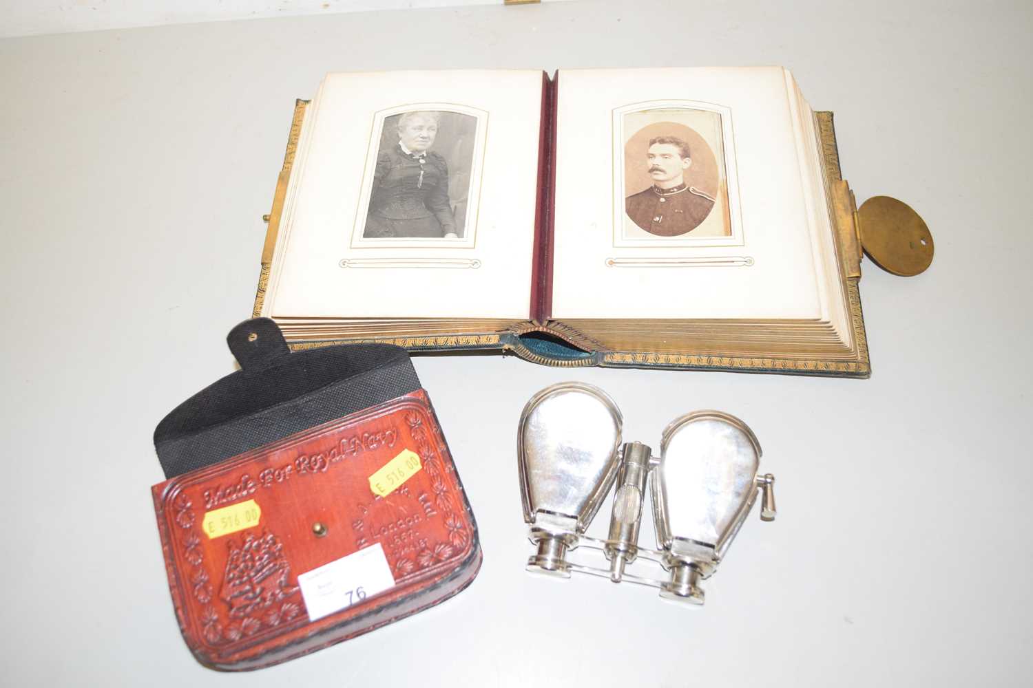 Lot 76 - An album of Victorian and early 20th Century...