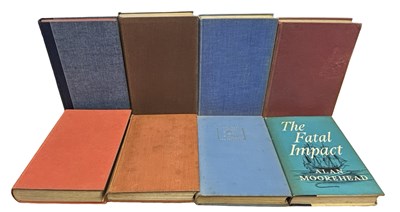 Lot 645 - ALAN MOORHEAD: 8 Titles: GALLIPOLI; NO ROOM IN...