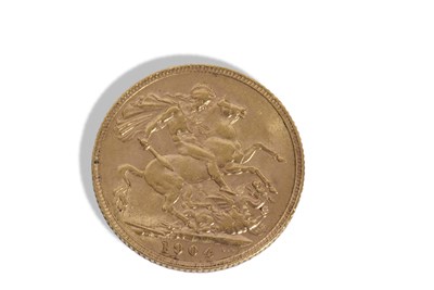 Lot 339 - Edward VII sovereign dated 1904