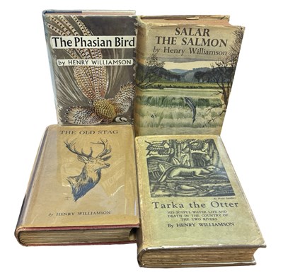 Lot 464 - HENRY WILLIAMSON: 4 Titles: THE PHASIAN BIRD,...
