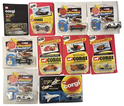 Lot 65 - A collection of various die-cast James Bond...