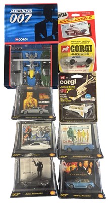 Lot 64 - A collection of various die-cast James bond...