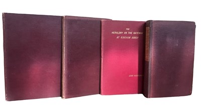 Lot 494 - KIRKHAM ABBEY. Yorkshire. Inscribed by the...