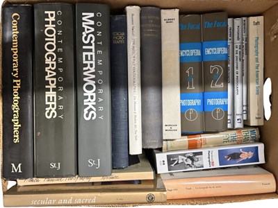 Lot 1025 - ONE BOX: Mostly large format Photography...