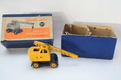 Lot 158 - Die-cast Dinky toy circa 1950s, Coles Mobile...