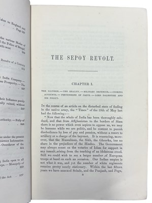 Lot 41 - HENRY MEAD: THE SEPOY REVOLT, London, John...