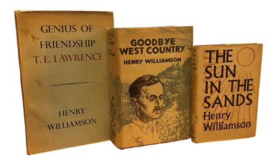 Lot 423 - HENRY WILLIAMSON: 3 Titles: THE SUN IN THE...