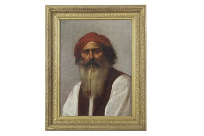 Lot 513 - Giuseppe Cali (Maltese 1846-1930) A Portrait...