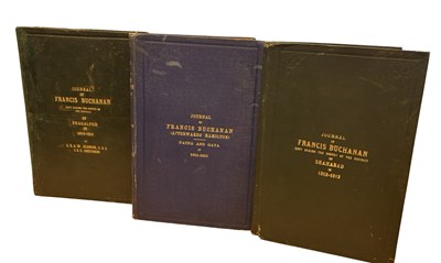 Lot 643 - THE JOURNAL OF FRANCIS BUCHANAN: 3 Titles:...