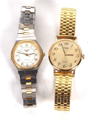 Lot 318 - Two ladies wristwatches, one Pulsar Quartz...