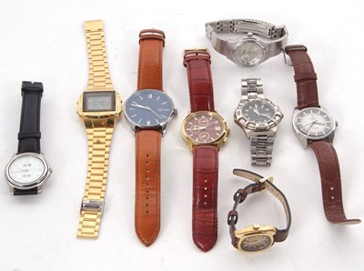 Lot 334 - Mixed Lot: Various wristwatches makers to...
