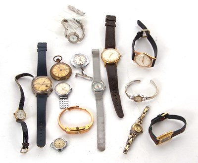 Lot 336 - Mixed Lot: Various wristwatches makers to...