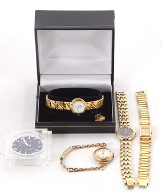 Lot 338 - Mixed Lot: A Tissot movement, a Junghans watch...