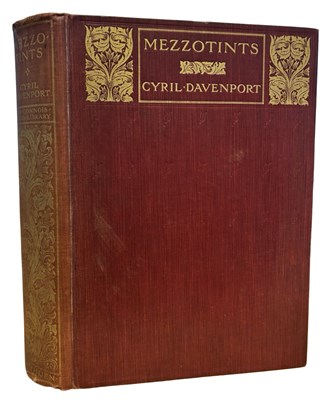Lot 764 - CYRIL DAVENPORT: MEZZOTINTS, London, Methuen...