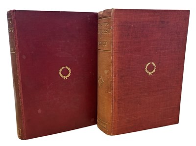 Lot 654 - WILLIAM H PRESCOTT: 2 Titles: HISTORY OF THE...