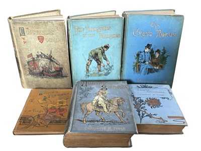 Lot 465 - CHARLOTTE M YONGE DECORATIVE CLOTH: 6 Titles:...