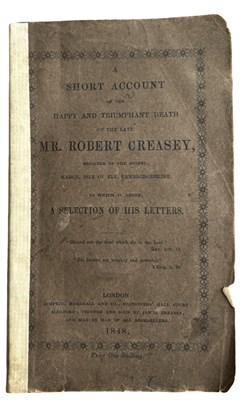 Lot 1143 - A SHORT ACCOUNT OF THE TRIUMPHANT DEATH OF THE...