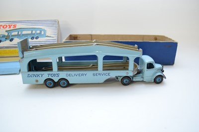 Lot 165 - Dinky Pullmore car transporter No 982 and...