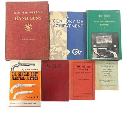 Lot 49 - PISTOLS AND HAND GUNS: 7 Titles: ROY C MCHENRY...