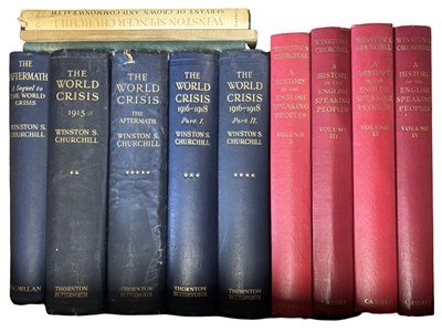 Lot 1049 - ONE BOX: Winston Churchill interest, inclusing...