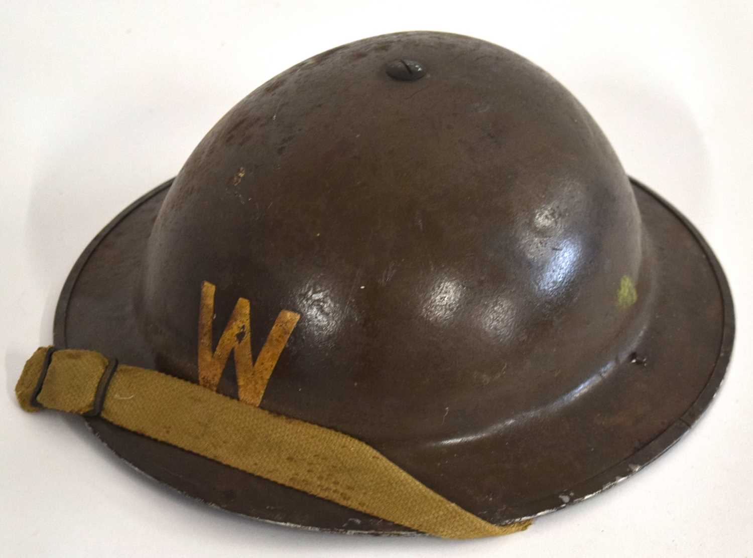 Lot 103 - Second World War 1939 dated wardens brodie...
