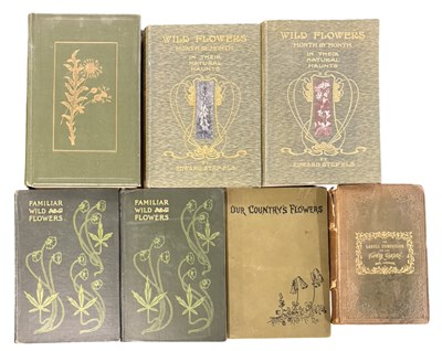 Lot 86 - WILD FLOWER INTEREST: 7 Titles: REV C A JOHNS:...