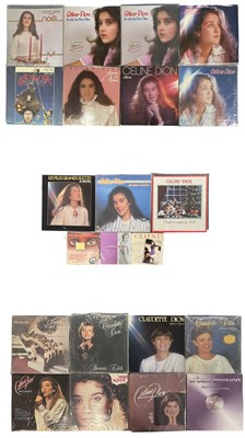 Lot 125 - A collection of CELINE DION 12" vinyl records,...