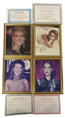 Lot 122 - Four framed and glazed 8x10 photographs...