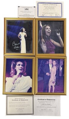 Lot 123 - Four framed and glazed 8x10 photographs...