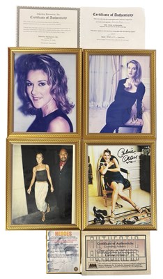 Lot 124 - Four framed and glazed 8x10 photographs...