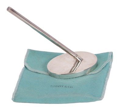 Lot 163 - A Tiffany & Co sterling desk pen and stand,...